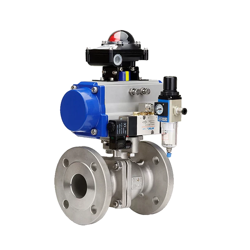 Pneumatic PVC Wafer Butterfly Valve