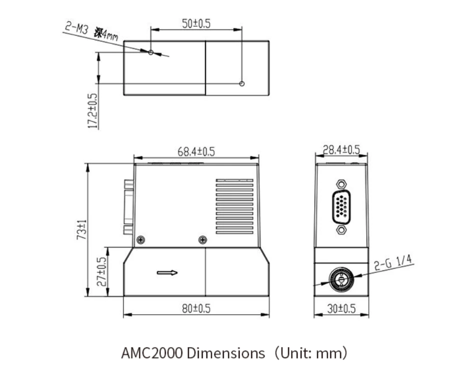 AMC2000 Mass Flow Meter