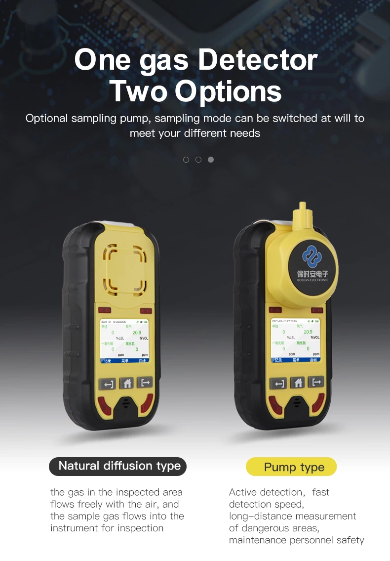 BH-4M Portable Multi-gas Detector