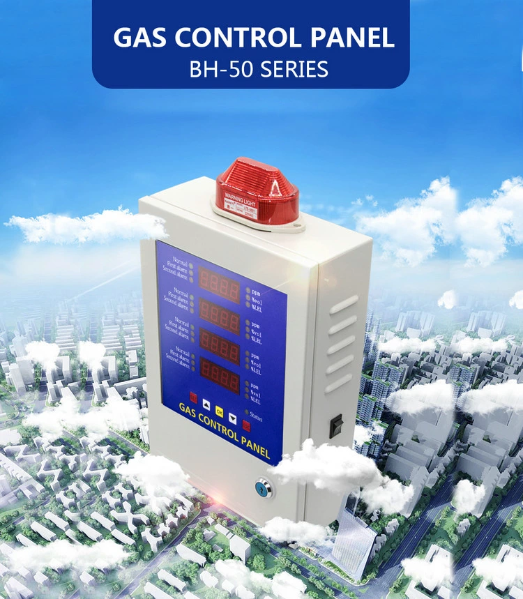 BH-50 Gas Control Panel 1 to 4 Channels