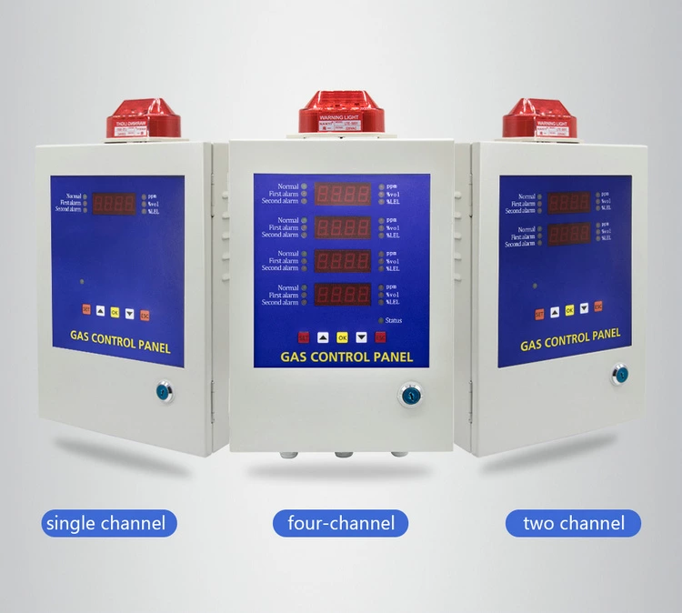 BH-50 Gas Control Panel 1 to 4 Channels
