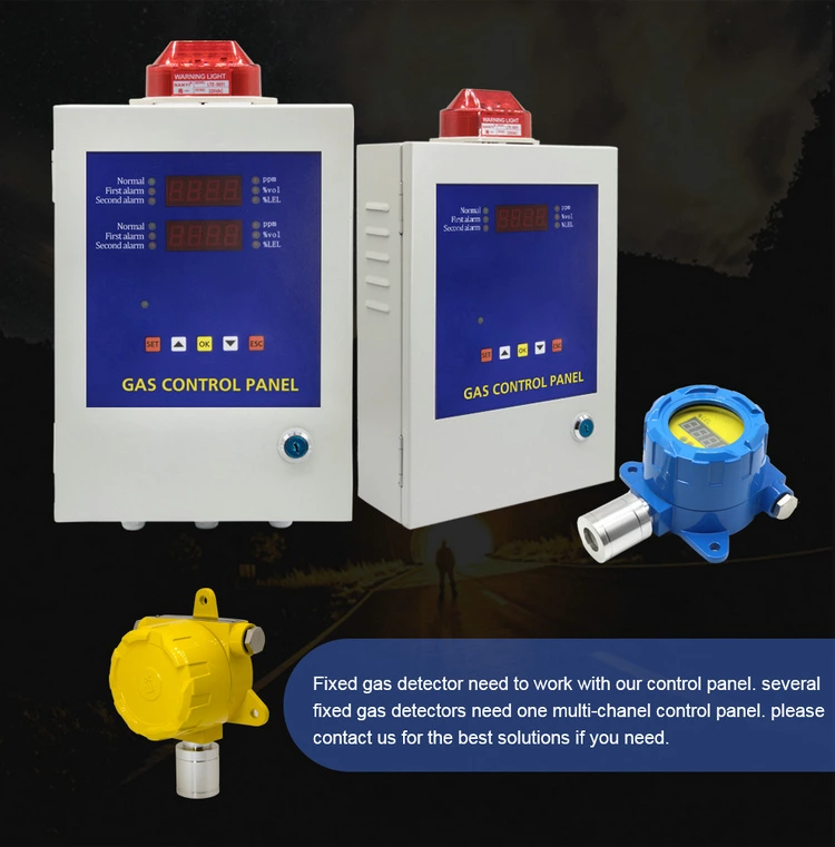 BH-50 Gas Control Panel 1 to 4 Channels