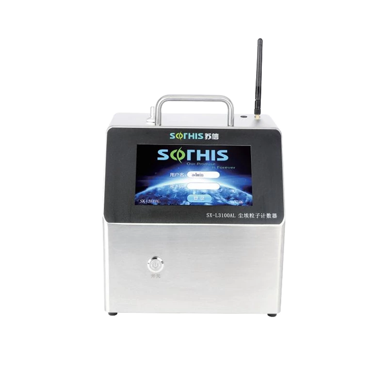 SX-3100AP Smart Screen Desktop Particle Counter
