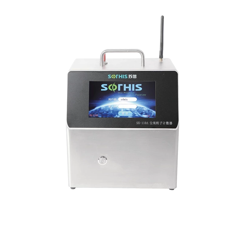 SX-110A 0.1μm Desktop Dust Particle Counter