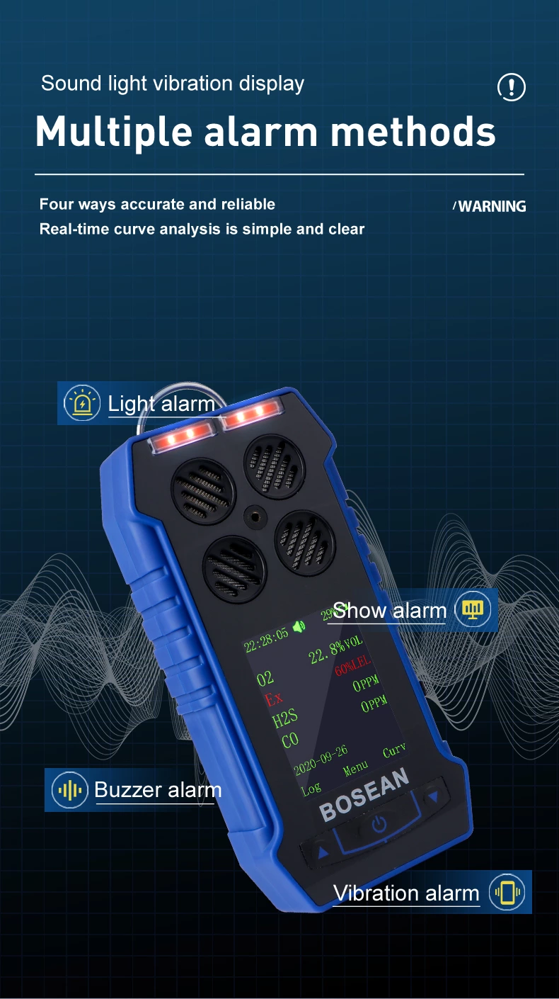 BH-4S Portable Multi-gas Detector