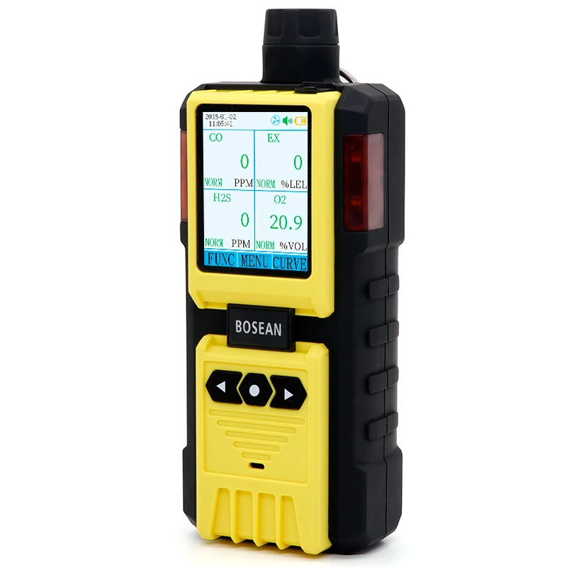 K-600 Multi-gas Detector with pump for CO, H2S, O2 and LEL