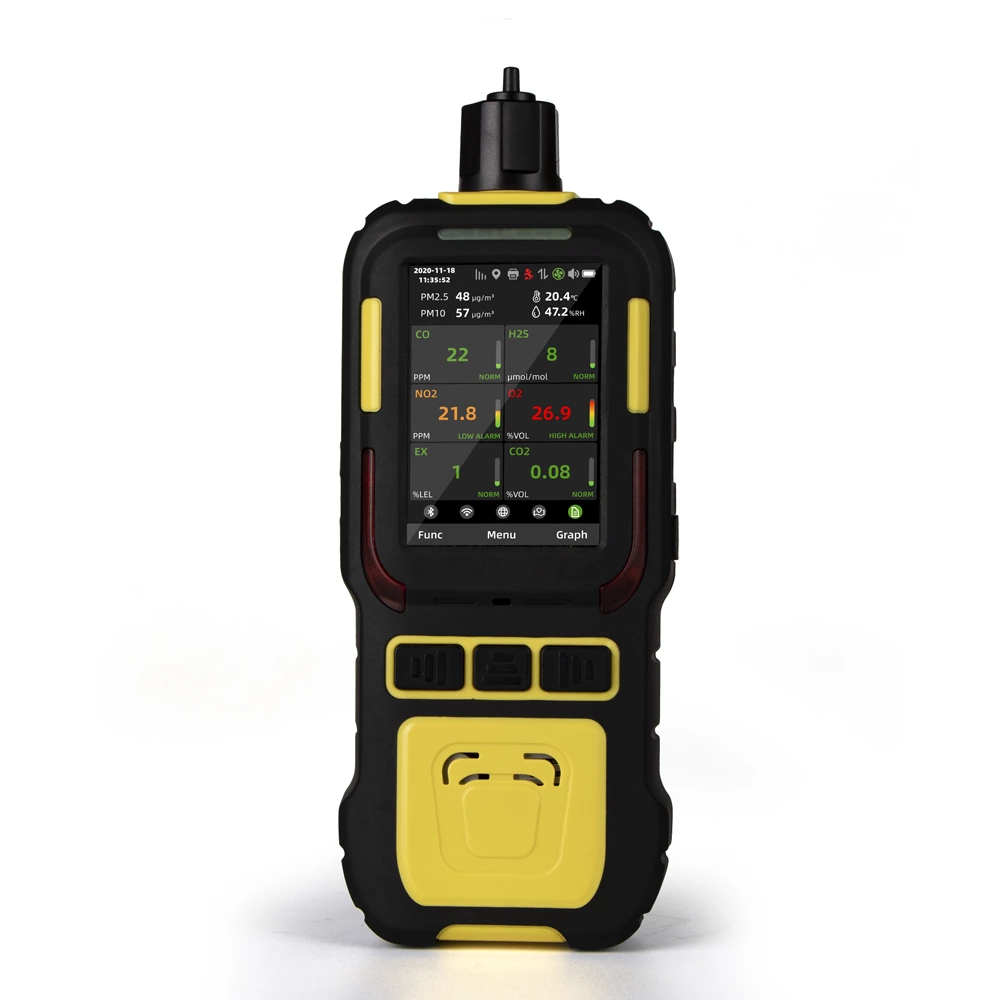 K-600M Portable Multi-gas Detector with Built-in Pump