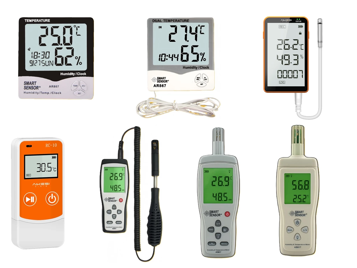 Temperature and humidity recorder